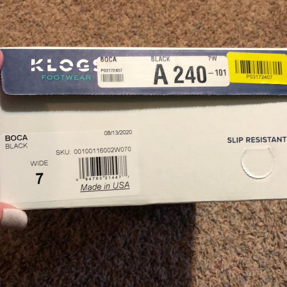Klogs black shoes